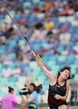 村竹ラシッド２位、北口榛花７位