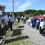 地元の「岡本城跡」愛着を　みや遺産認定で新看板　宇都宮、市民団体や児童…