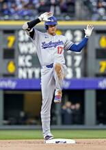 大谷、４９試合連続出塁