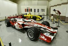 ホンダのＦ１カー迫力間近に　ゆかりの高根沢で企画展、11月まで