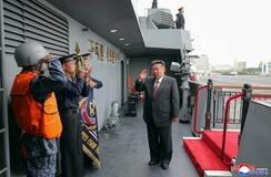金正恩氏「駆逐艦で挑発抑止」