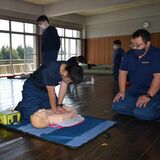 学び生かして迅速な救助を　下野署で救命講習　石橋消防署員が講師務める