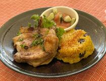 スパイスやハーブが利く