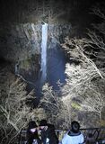 晩秋の奥日光をライトアップ