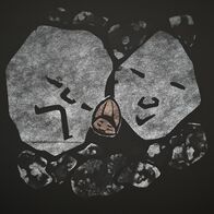 「どんぐりと石ころ」　深い土の底で背伸…