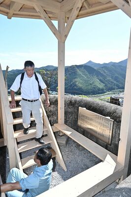 完成した防空監視哨