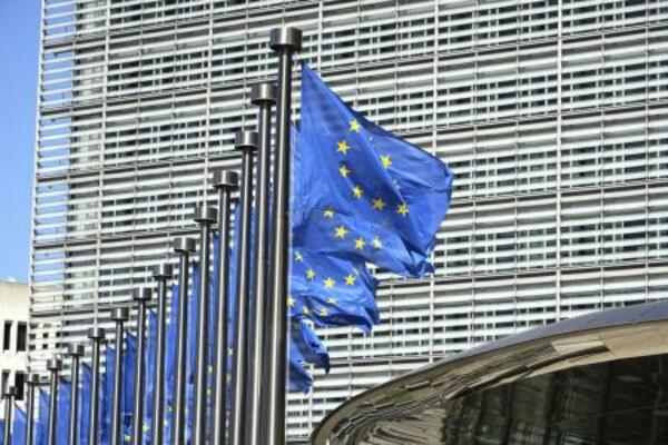 　ブリュッセルのＥＵ本部＝２０２４年８月