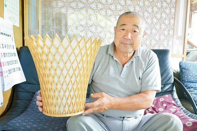 吉原木芸の鹿沼組子職人吉原幸二さん