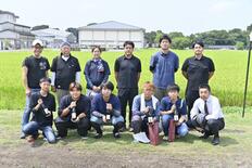 「愛国３号」酒米プロジェクト　試験醸造酒お披露目　小山北桜高