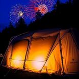 夜のフェアウエーでキャンプ　新プランに花火など　鹿沼グループ