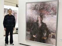 人物画中心に３７作を出品　