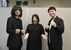 来場を呼びかける菊地さん（左）、滝澤さん（中央）、後藤さん