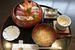 みそおでんなども付いた「海鮮丼ランチ」