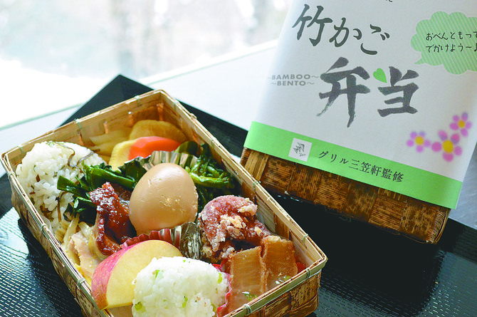 お弁当は要予約。１個からでも注文可