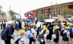 【大阪・関西万博】見納め、混雑ピークに