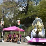 さねとみ桜まつり開催　お囃子やトークショーで盛り上がる　那須塩原