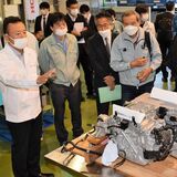 これがホンダの技術　ＥＶ分解し部品確認　県、宇都宮で説明会