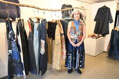 日本の古布使い 服やバッグ創作