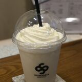【ミヤコレ】自然な甘さにシャリシャリ食感　あまさけラテ（嶋田屋酒店　宮みらい店）