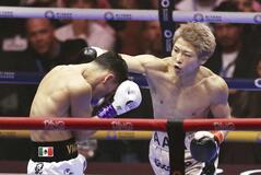 井上尚 判定勝ち Sバンタム級4団体戦