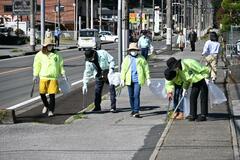 街歩きごみ拾い 環境美化に貢献