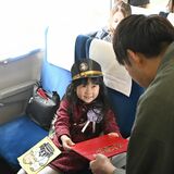 一生の思い出に　東武鉄道「SL大樹」の車内で卒園式　日光の保育園