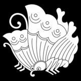 揚羽蝶(あげはちょう)〈動物紋 蝶〉