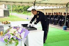 陸自小銃発射３年で追悼式