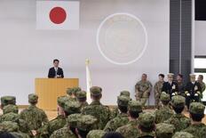 陸自に情報部隊発足で式典