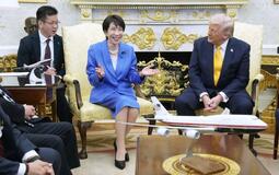 高市首相、米大統領と会談