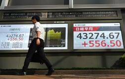 【夕刊】東証、初の４万３千円台