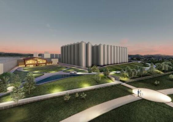 　２０２９年１月の操業開始を目指すアサヒビール鳥栖工場のイメージ（アサヒビール提供）