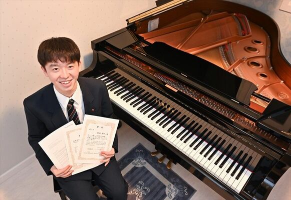 国際コンクール初出場で１位に輝いた柴田さん