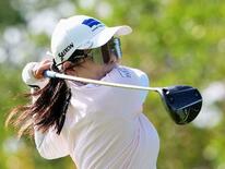 米女子ゴルフ、勝みなみ４位浮上