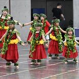 アロハハワイアンフェス始まる　フラダンスなど披露、オリスクであすまで