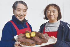 ねっとり食感の焼き芋JA足利　農産物直売所「あんあん弥生」