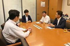茂木氏、支持議員と会合