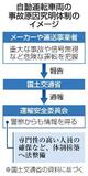 【独自】安全委が自動運転事故の原因調査