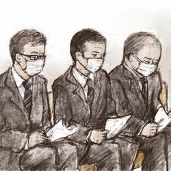 執行猶予判決に2被告は表情変えず、実刑維持の1班引率被告は下を向く 那須雪崩事故・控訴審判決