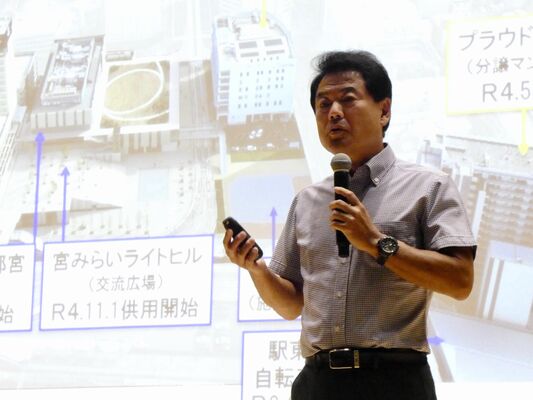 「赤字になっても必要なことは続ける」と決意を表す佐藤市長