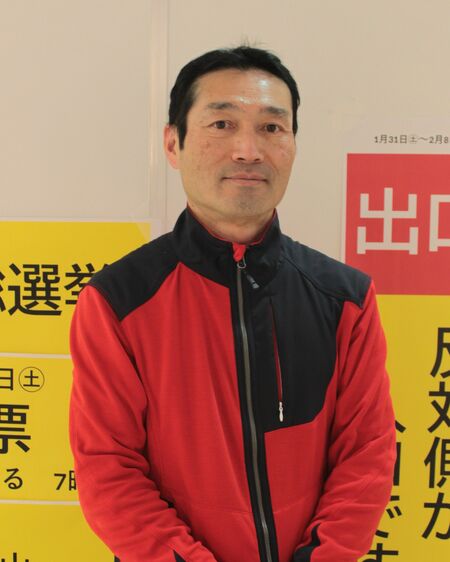 大坂から単身赴任している遠藤直生さん