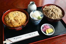 【推しの逸品】創業時から変わらぬ味　かつ丼セット　橋本屋（壬生）