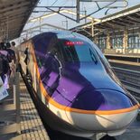 宇都宮－福島間、時速最高300キロに　山形新幹線の新型車両「Ｅ８系」試…