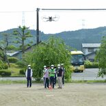日々輝学園でドローン体験　空の安全な運航学ぶ　チャットＧＰＴでグループ…