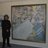 30年を目指して　佐野・安藤勇寿「少年の日」美術館　新作など35点を展示中