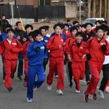 寒さに負けない心身鍛える　大田原高で３年ぶり寒稽古