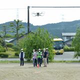 日々輝学園でドローン体験　空の安全な運航学ぶ　チャットＧＰＴでグループワークも