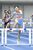 女子４００メートル障害で大会新記録で優勝した鈴木（白鴎足利高）＝カンセキスタジアムとちぎ、鈴木航撮影