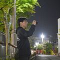 人がいない風景、撮り続ける　夜の宇都宮の「空白」に孤独な自分の姿重ねて