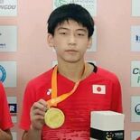 宇都宮在住の松本（埼玉栄中）　バドミントン、アジアJr.U15男子複で…